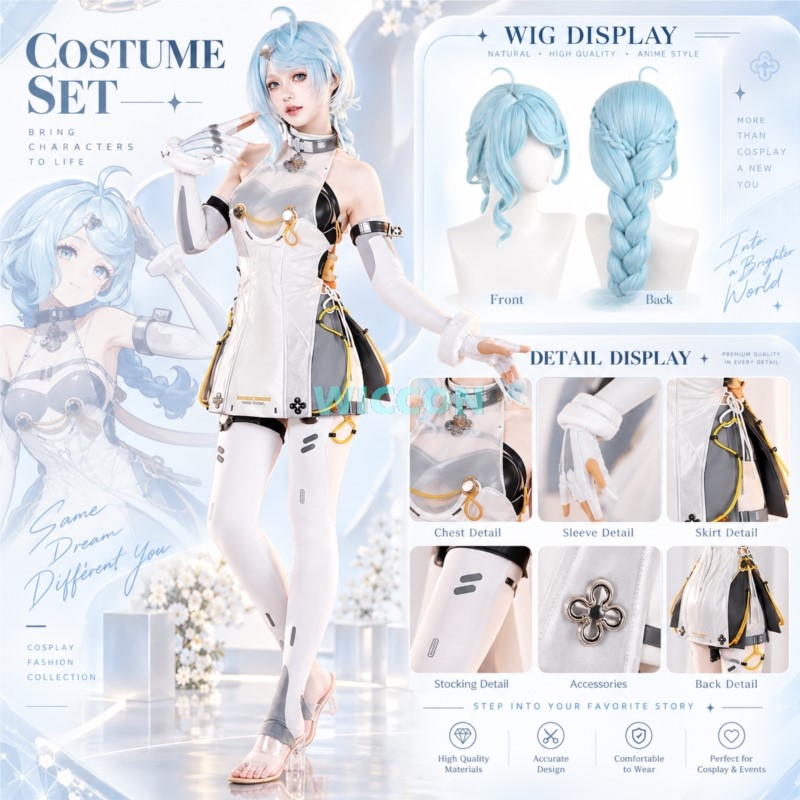 Women'S Accessories Clothing - ‌‌‌‌Seed Cosplay Costume Wig ZZZ Zenless