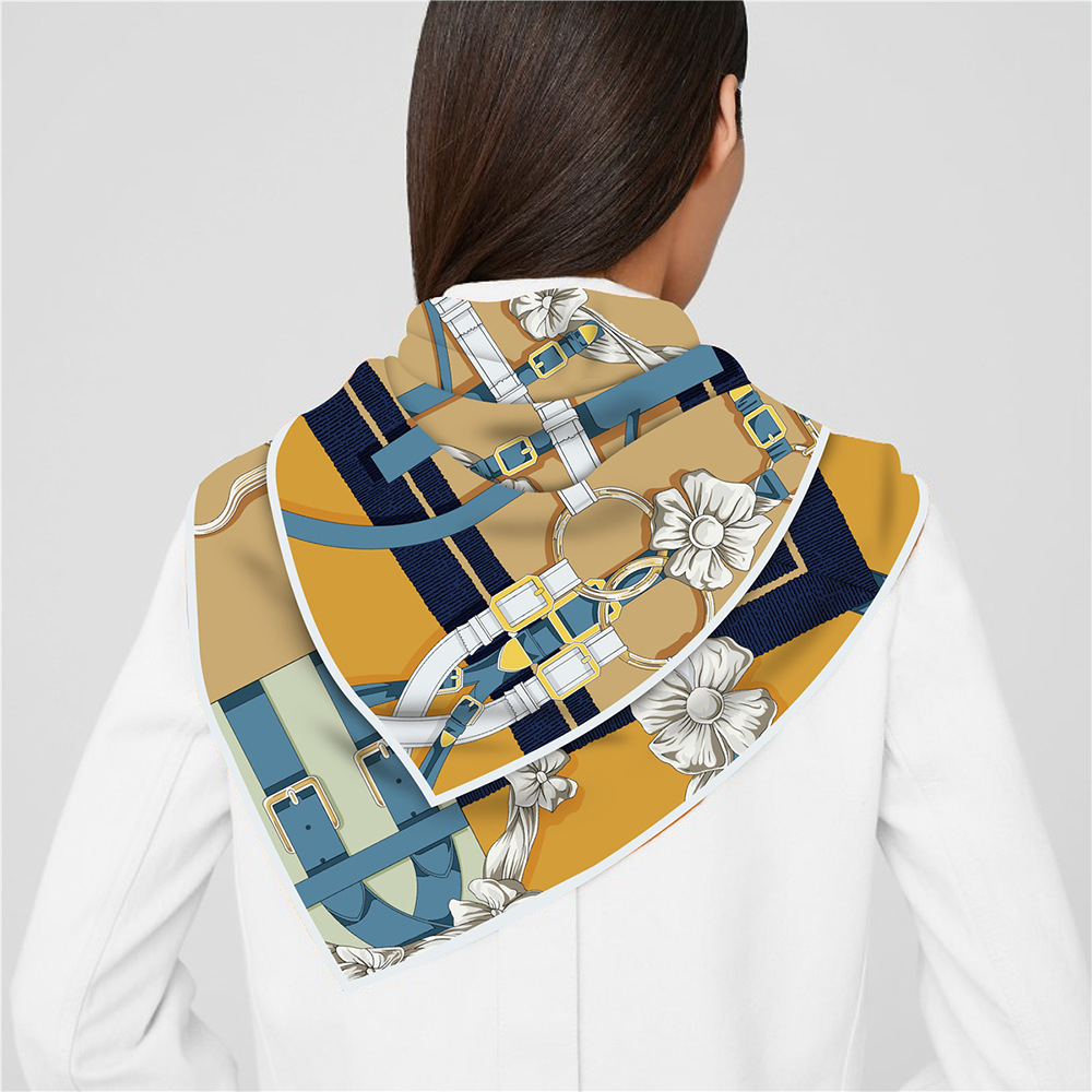 90cm New Design Belt Twill Sil - огляд і ціна Silk Scarf Square