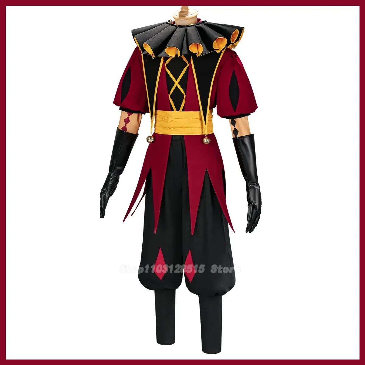 Game Pierrot Harlequin Jester  - огляд і ціна Women'S Red Accessories
