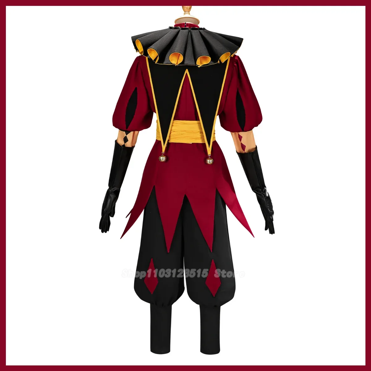 Game Pierrot Harlequin Jester  - огляд і ціна Women'S Red Accessories