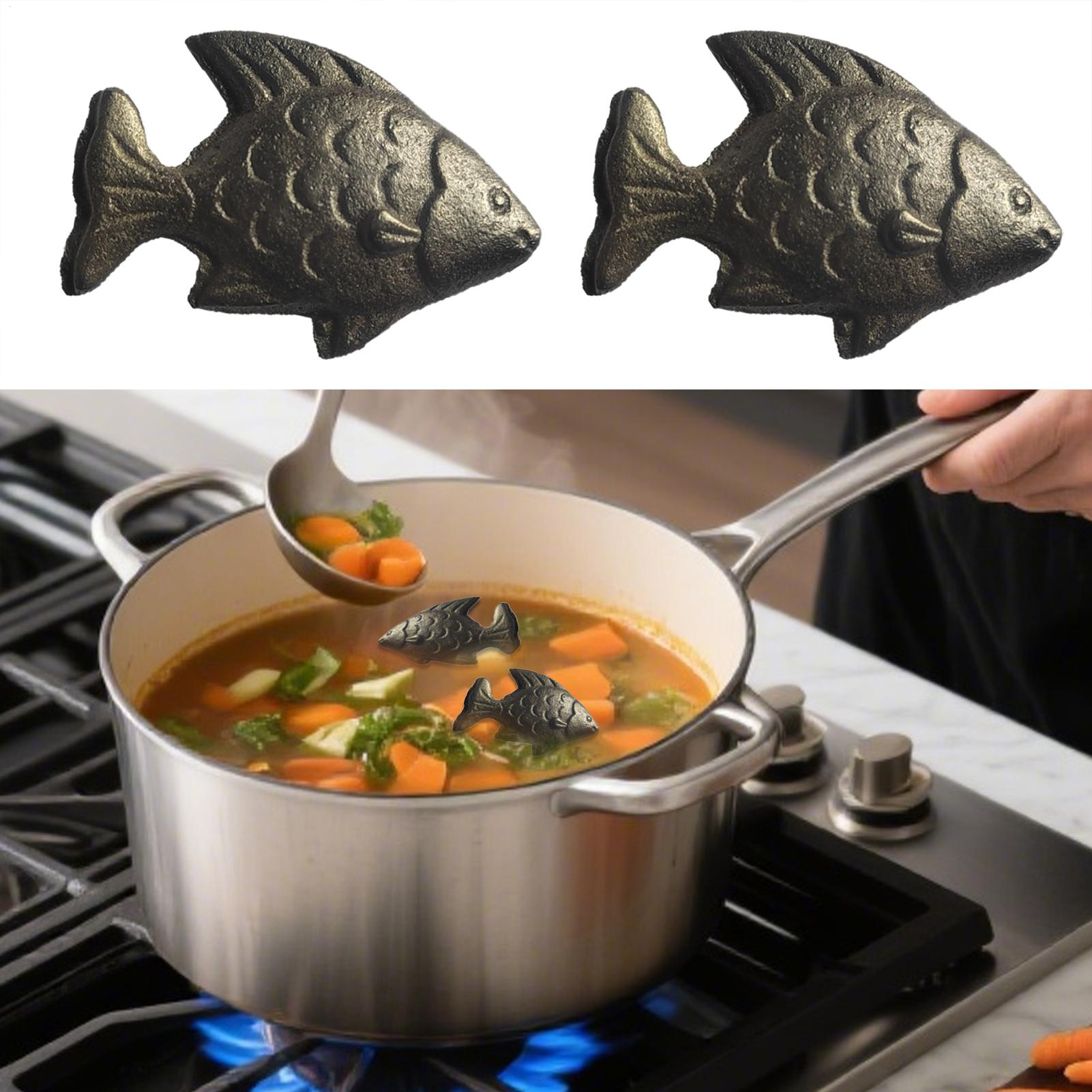 Iron Fish Cooking Tool Natural - огляд і ціна Women Kitchen Accessories