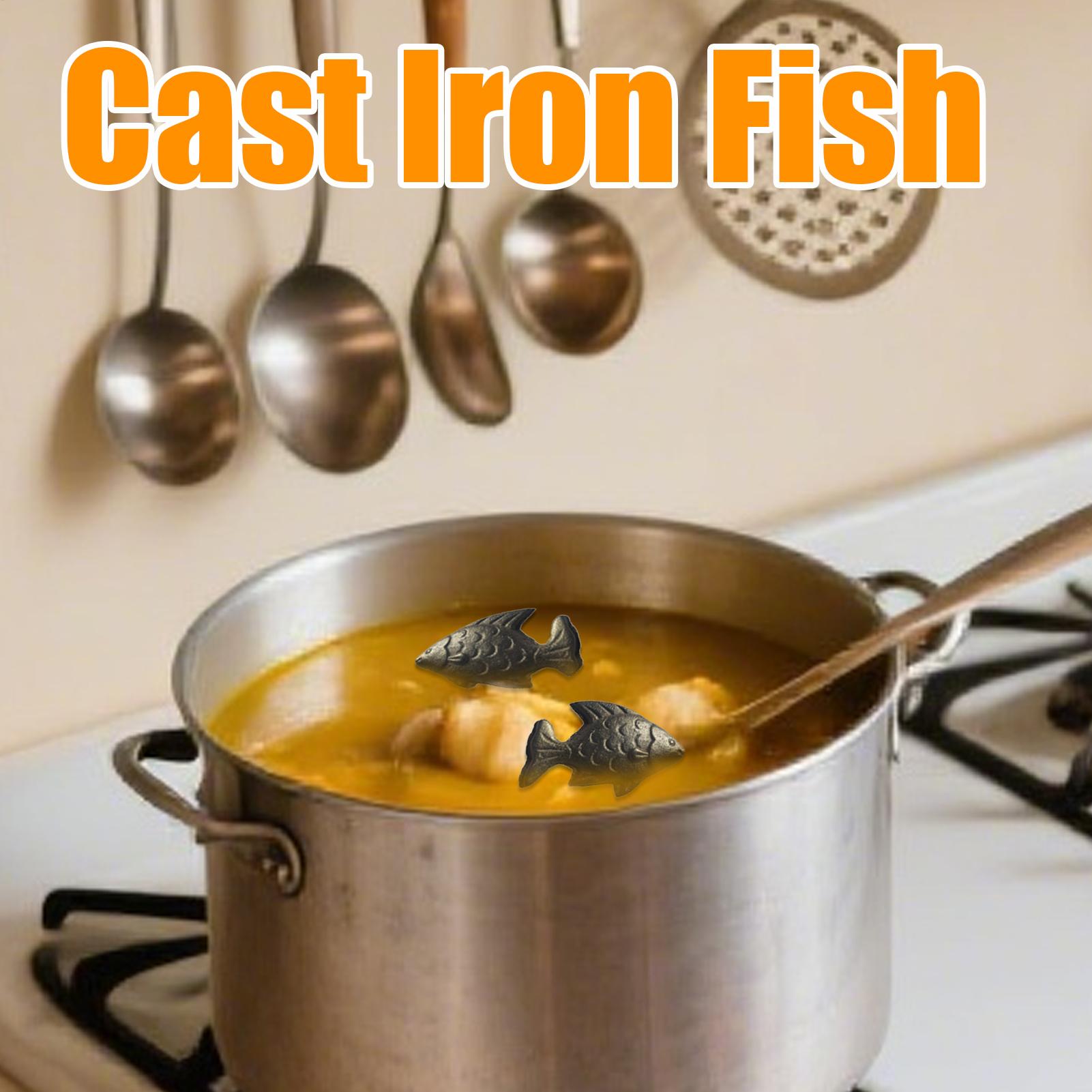 Iron Fish Cooking Tool Natural - огляд і ціна Women Kitchen Accessories