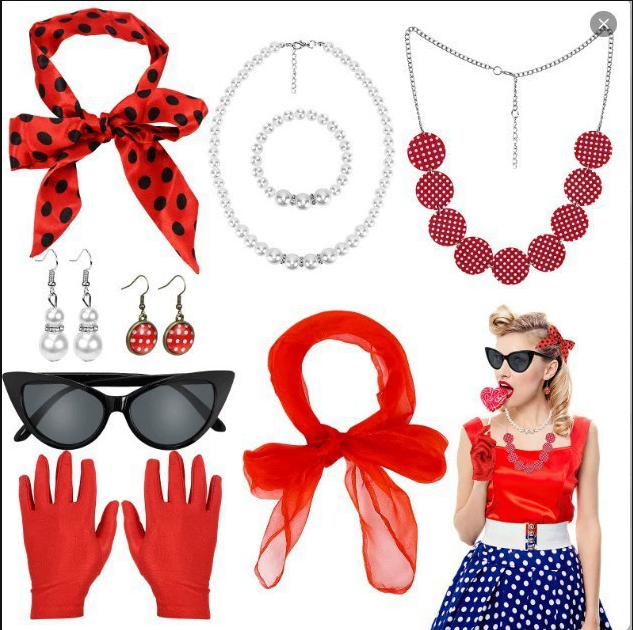 1950s Costume Accessories for  - огляд і ціна Women'S Accessories In The 1950S