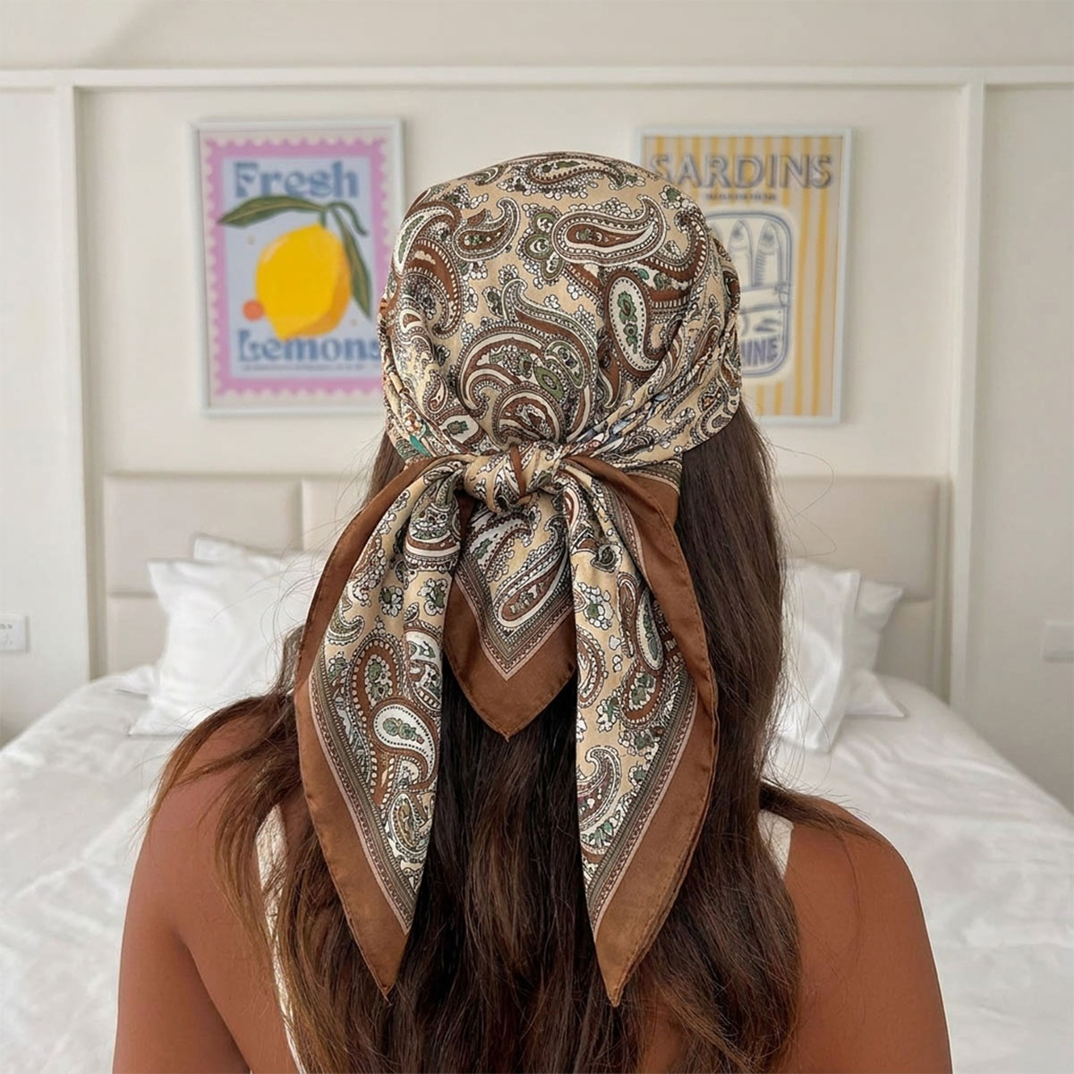 New Design Fashion Square Silk - огляд і ціна Silk Scarf Square