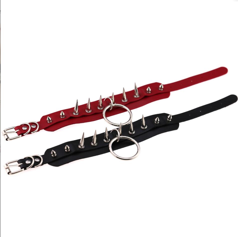 Long Spiked Choker Punk Collar - огляд і ціна Women'S Emo Accessories