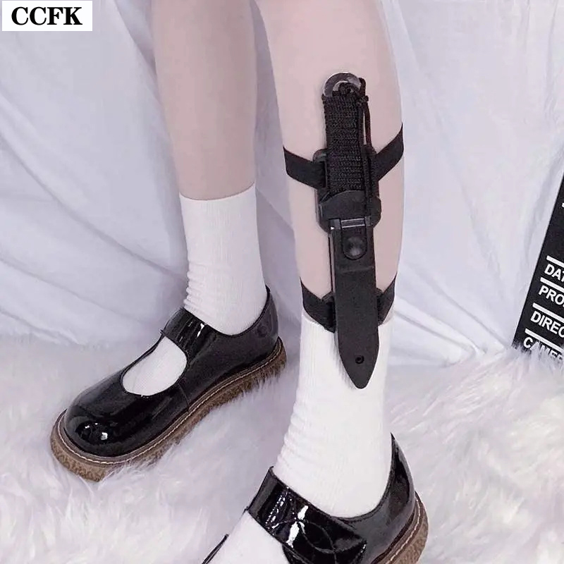 Goth Leg Ring Kawaii Knife Pro - огляд і ціна Women'S Emo Accessories